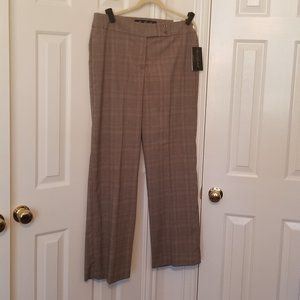 NWT Gloria Vanderbilt Helen Career Pant brown